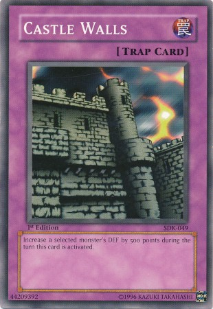 Castle Walls [SDK-049] Common Yu-Gi-Oh!