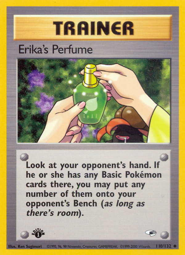 Erika's Perfume (110/132) [Gym Heroes 1st Edition] Pokémon
