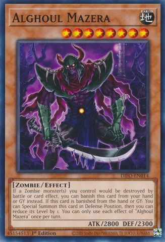 Alghoul Mazera [DIFO-EN014] Common Yu-Gi-Oh!