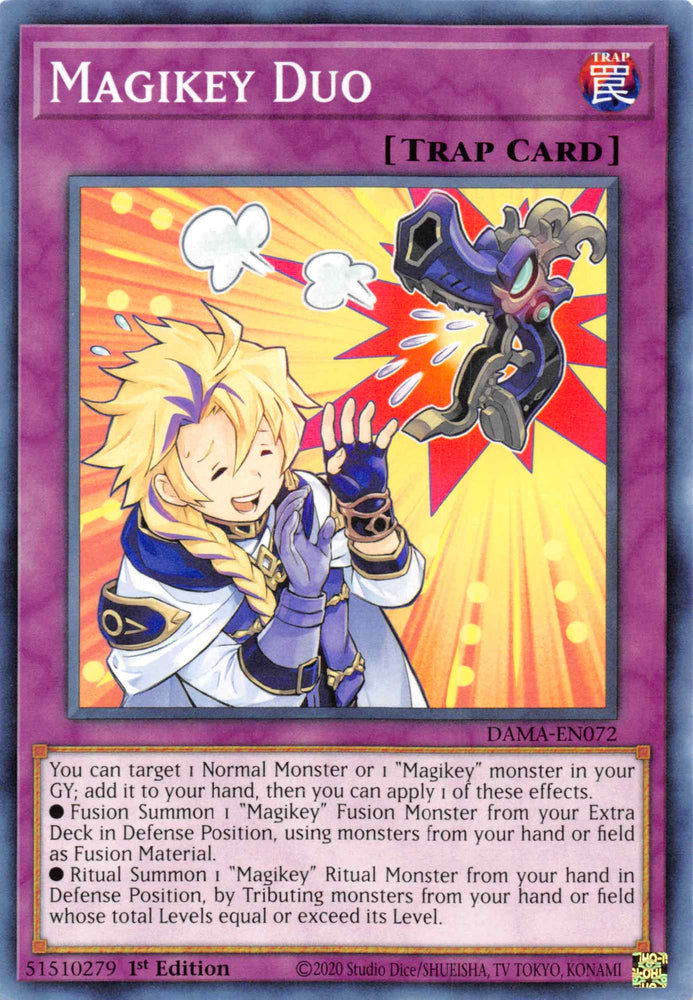 Magikey Duo [DAMA-EN072] Common Yu-Gi-Oh!