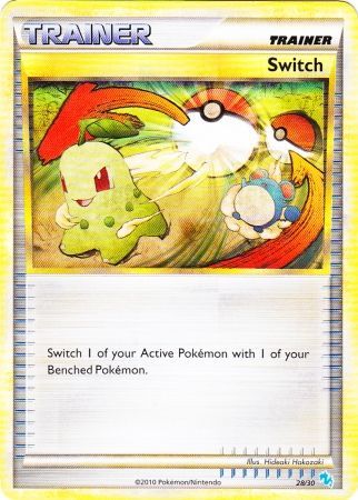 Switch (28/30) [HeartGold & SoulSilver: Trainer Kit - Gyarados] Pokémon