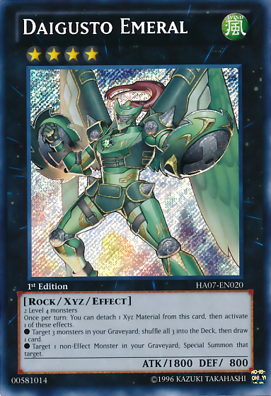 Daigusto Emeral [HA07-EN020] Secret Rare Yu-Gi-Oh!