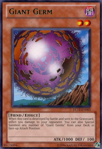 Giant Germ (Green) [DL12-EN003] Rare Yu-Gi-Oh!