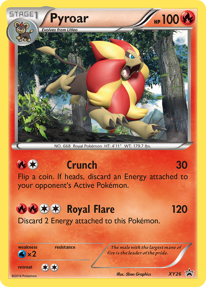 Pyroar (XY26) [XY: Black Star Promos] Pokémon