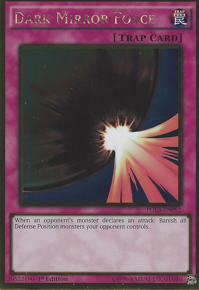 Dark Mirror Force [PGL3-EN092] Gold Rare Yu-Gi-Oh!