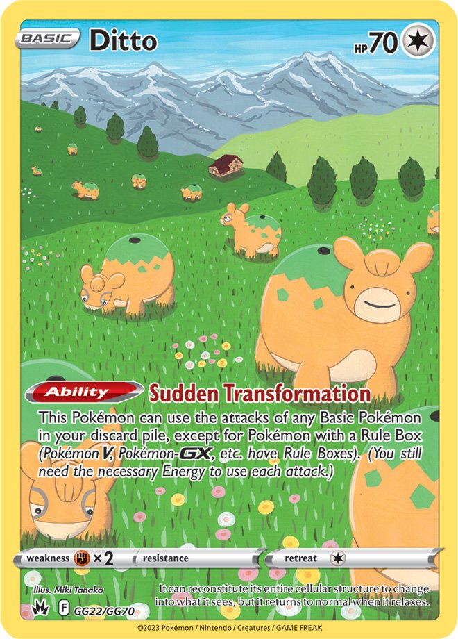 Ditto (GG22/GG70) [Sword & Shield: Crown Zenith] Pokémon