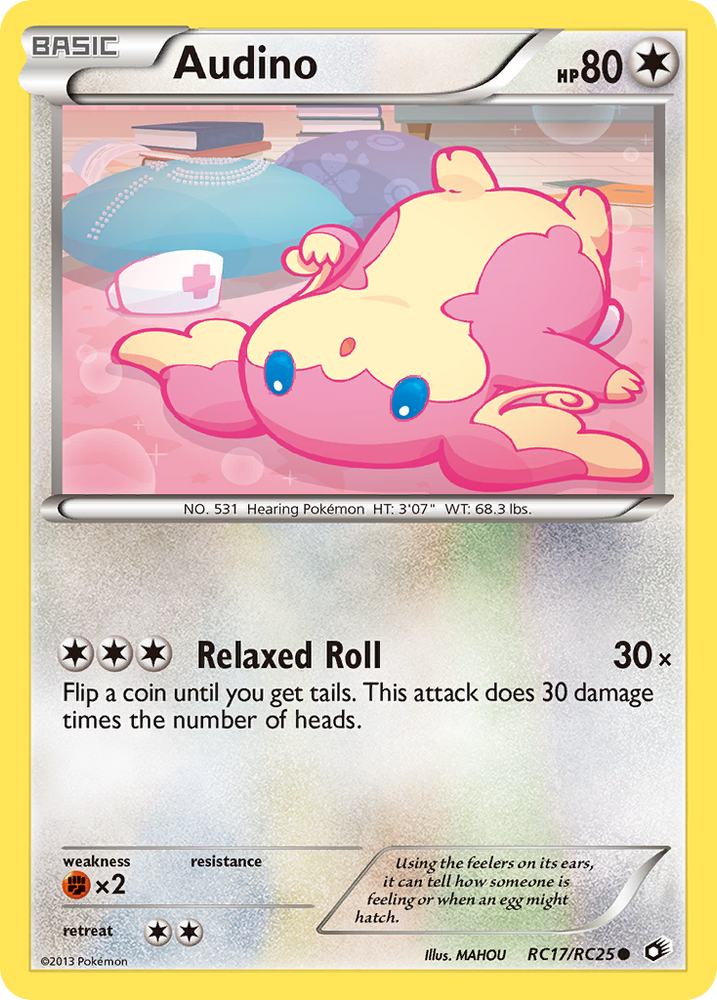 Audino (RC17/RC25) [Black & White: Legendary Treasures] Pokémon