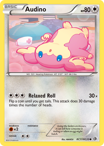 Audino (RC17/RC25) [Black & White: Legendary Treasures] Pokémon