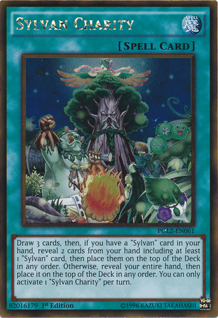 Sylvan Charity [PGL2-EN061] Gold Rare Yu-Gi-Oh!