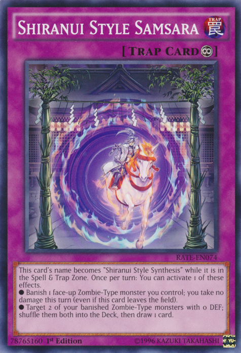 Shiranui Style Samsara [RATE-EN074] Common Yu-Gi-Oh!