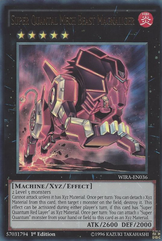 Super Quantal Mech Beast Magnaliger [WIRA-EN036] Ultra Rare Yu-Gi-Oh!