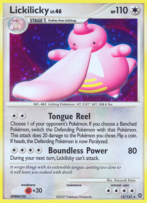 Lickilicky (12/132) [Diamond & Pearl: Secret Wonders] Pokémon