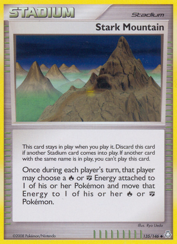 Stark Mountain (135/146) [Diamond & Pearl: Legends Awakened] Pokémon