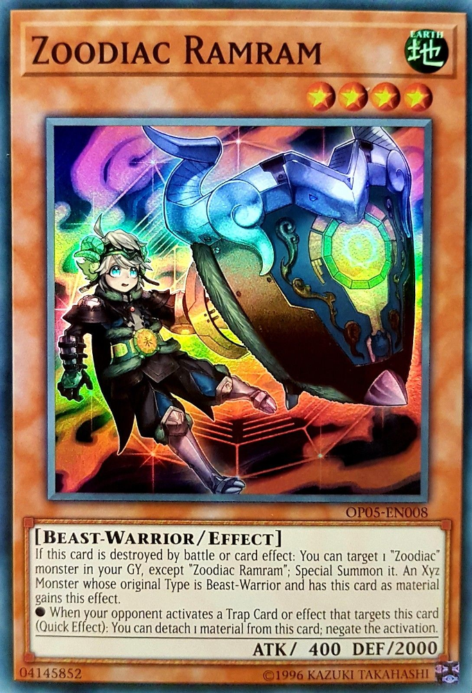 Zoodiac Ramram [OP05-EN008] Super Rare Yu-Gi-Oh!