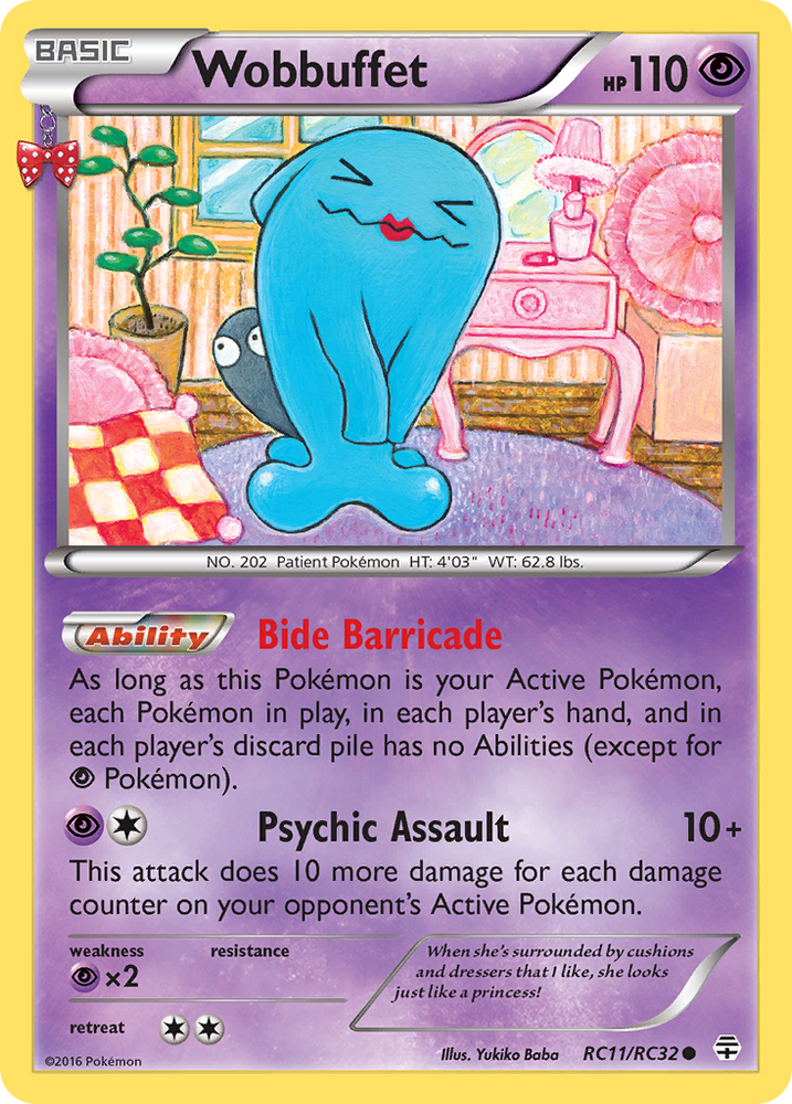 Wobbuffet (RC11/RC32) [XY: Generations] Pokémon