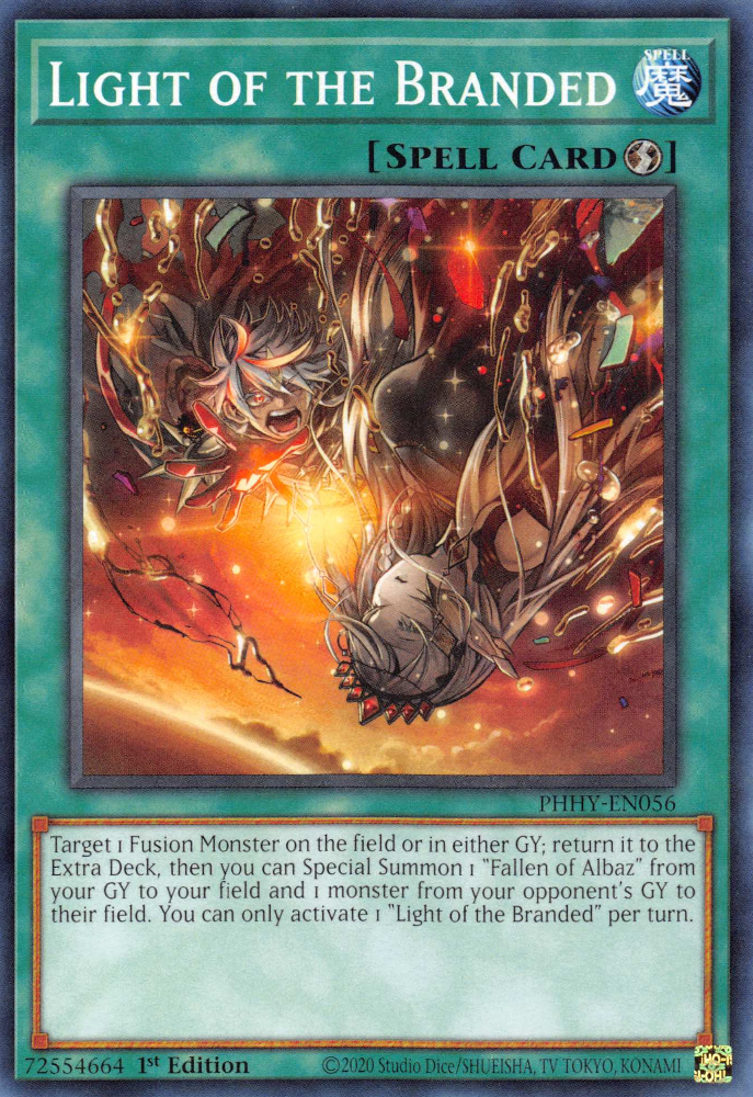 Light of the Branded [PHHY-EN056] Common Yu-Gi-Oh!