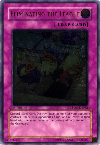 Eliminating the League [STON-EN052] Ultimate Rare Yu-Gi-Oh!