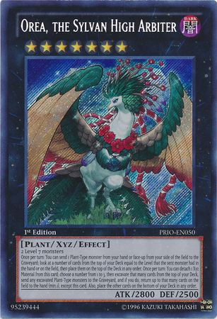 Orea, the Sylvan High Arbiter [PRIO-EN050] Secret Rare Yu-Gi-Oh!