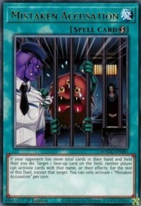 Mistaken Accusation [MAGO-EN081] Rare Yu-Gi-Oh!