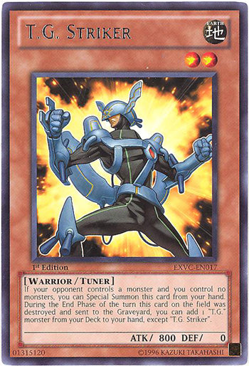 T.G. Striker [EXVC-EN017] Rare Yu-Gi-Oh!
