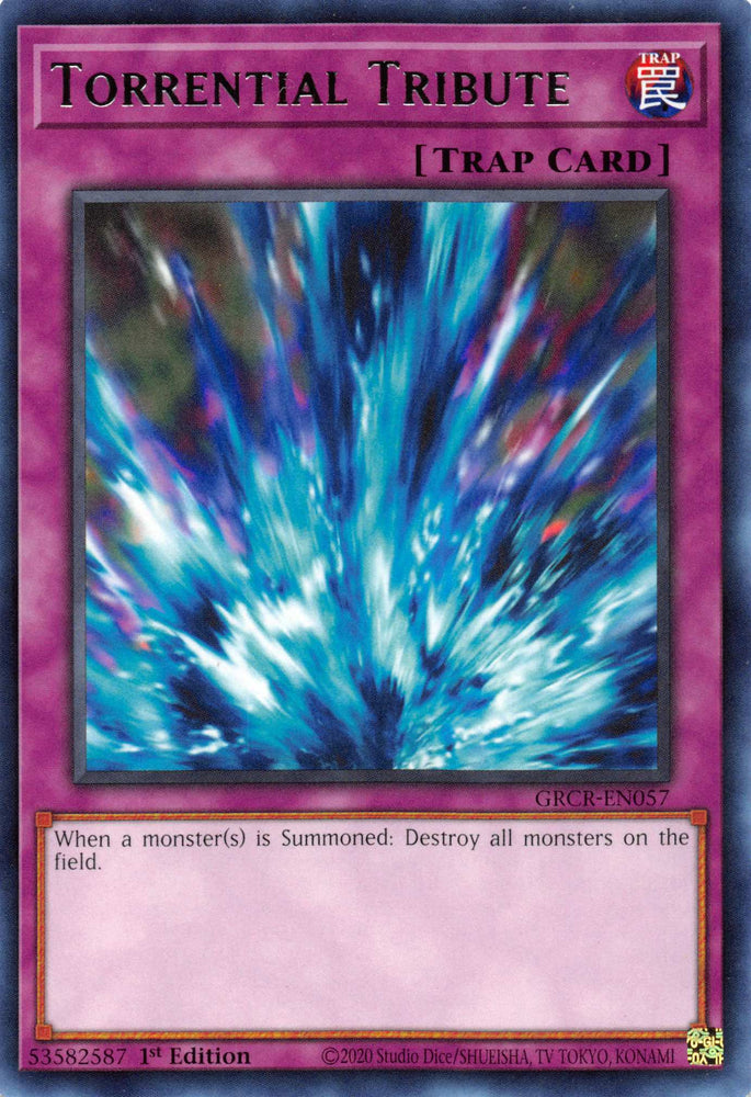 Torrential Tribute [GRCR-EN057] Rare Yu-Gi-Oh!