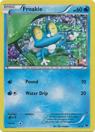 Froakie (4/12) [McDonald's Promos: 2014 Collection] Pokémon