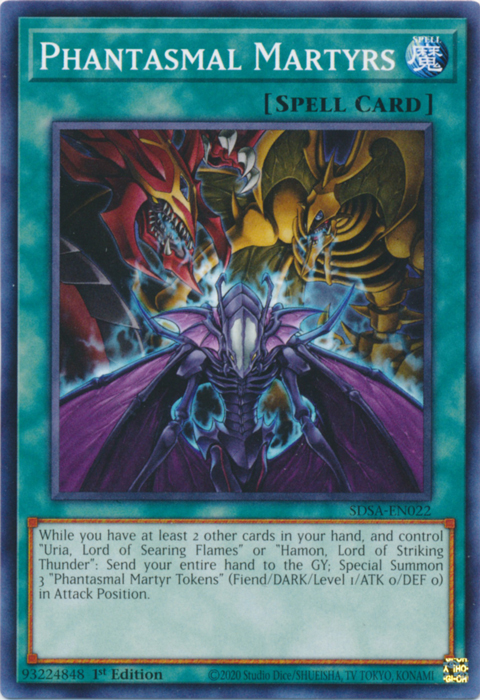 Phantasmal Martyrs [SDSA-EN022] Common Yu-Gi-Oh!
