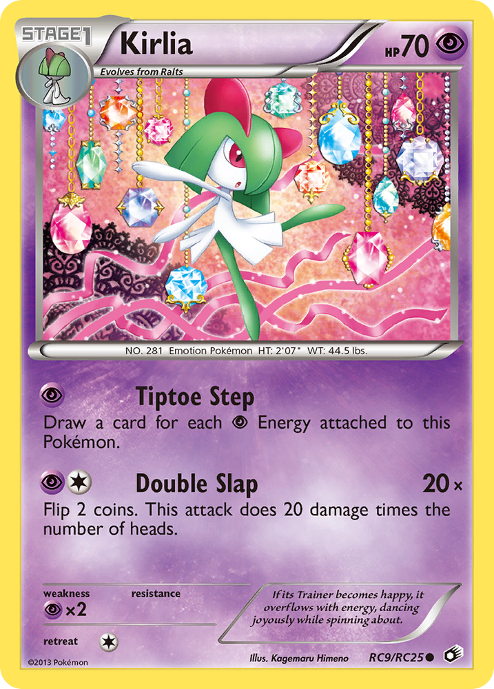 Kirlia (RC9/RC25) [Black & White: Legendary Treasures] Pokémon