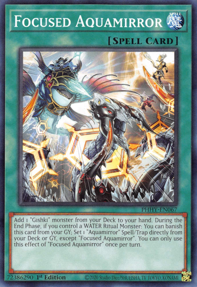 Focused Aquamirror [PHHY-EN067] Common Yu-Gi-Oh!