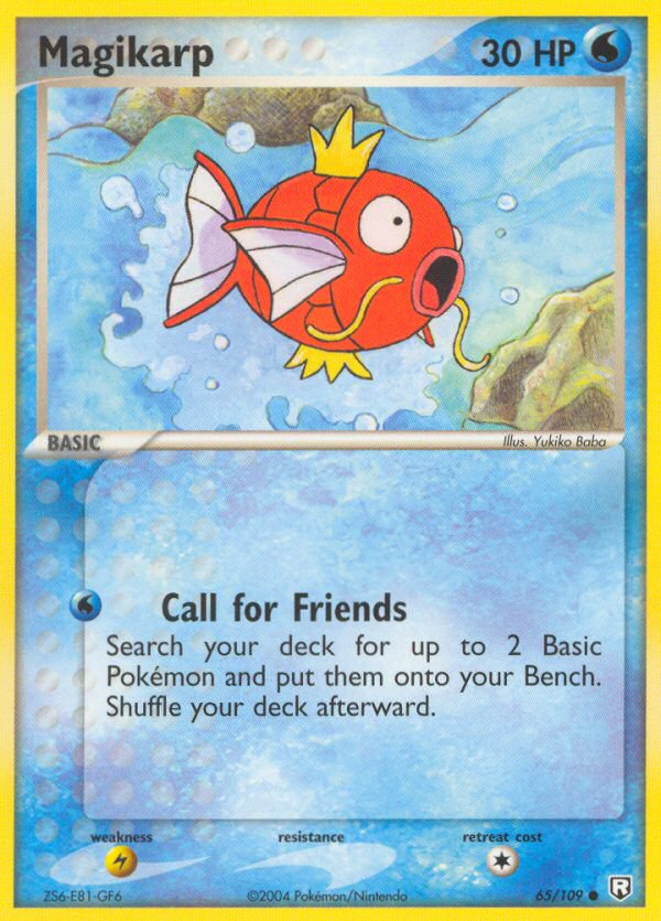 Magikarp (65/109) [EX: Team Rocket Returns] Pokémon