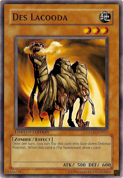 Des Lacooda [GLD1-EN010] Common Yu-Gi-Oh!