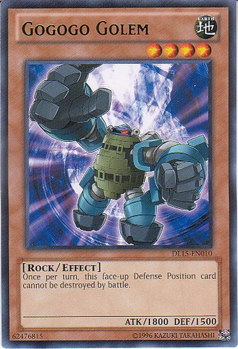 Gogogo Golem (Green) [DL15-EN010] Rare Yu-Gi-Oh!