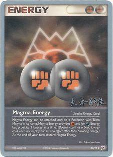 Magma Energy (87/95) (Magma Spirit - Tsuguyoshi Yamato) [World Championships 2004] Pokémon