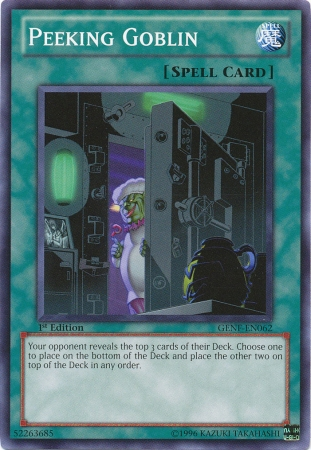 Peeking Goblin [GENF-EN062] Common Yu-Gi-Oh!