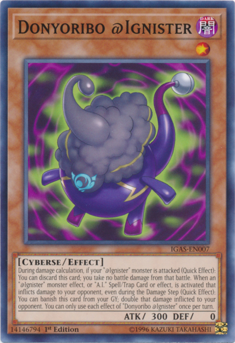 Donyoribo @Ignister [IGAS-EN007] Common Yu-Gi-Oh!
