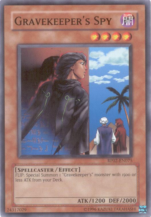 Gravekeeper's Spy [RP02-EN075] Common Yu-Gi-Oh!