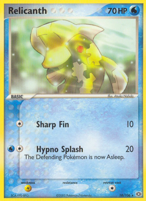 Relicanth (18/106) [EX: Emerald] Pokémon