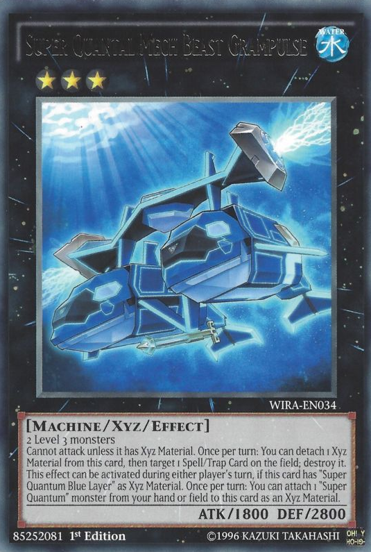 Super Quantal Mech Beast Grampulse [WIRA-EN034] Rare Yu-Gi-Oh!