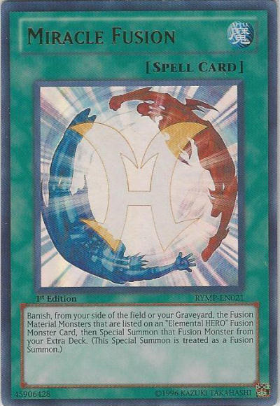 Miracle Fusion [RYMP-EN021] Ultra Rare Yu-Gi-Oh!
