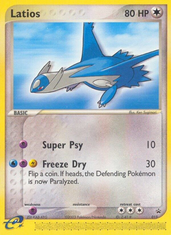 Latios (015) [Nintendo: Black Star Promos] Pokémon