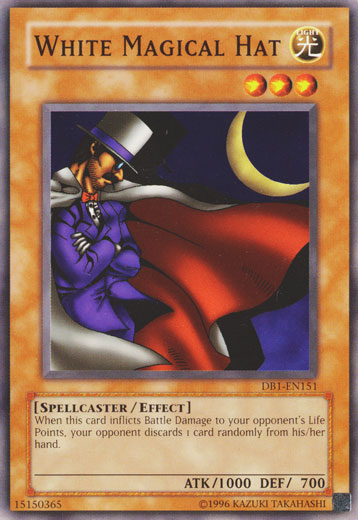 White Magical Hat [DB1-EN151] Common Yu-Gi-Oh!