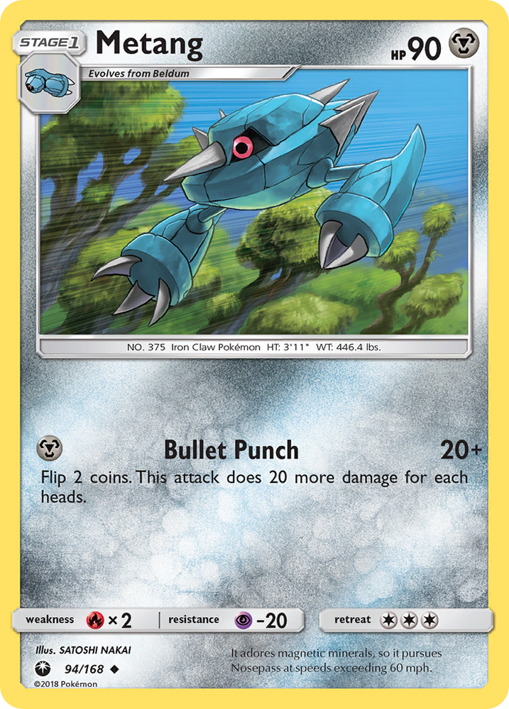 Metang (94/168) [Sun & Moon: Celestial Storm] Pokémon