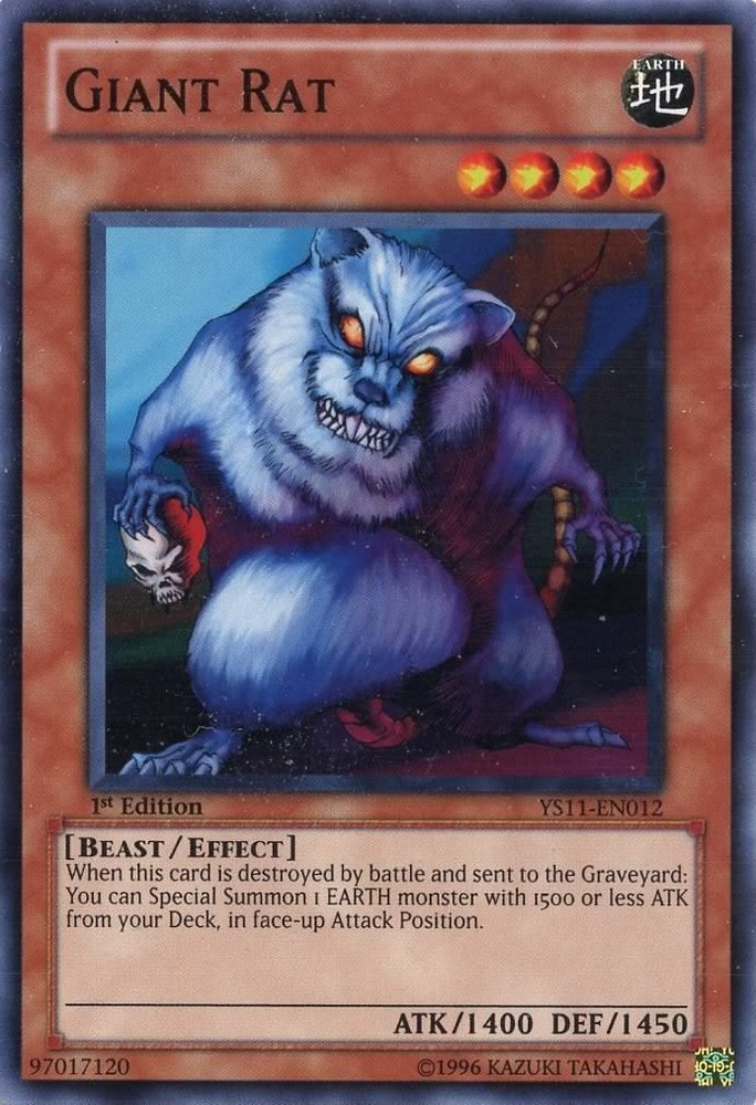 Giant Rat [YS11-EN012] Common Yu-Gi-Oh!