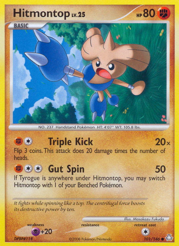Hitmontop (101/146) [Diamond & Pearl: Legends Awakened] Pokémon