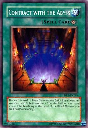 Contract with the Abyss [DR1-EN248] Common Yu-Gi-Oh!