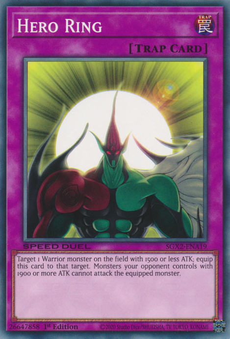 Hero Ring [SGX2-ENA19] Common Yu-Gi-Oh!