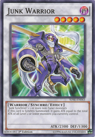 Junk Warrior [SDSE-EN043] Common Yu-Gi-Oh!
