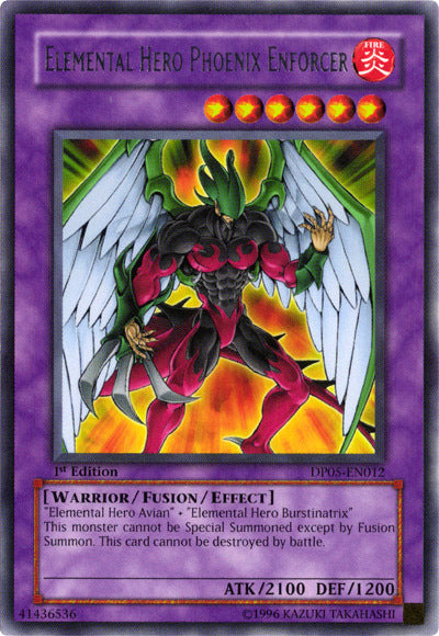 Elemental Hero Phoenix Enforcer [DP05-EN012] Rare Yu-Gi-Oh!