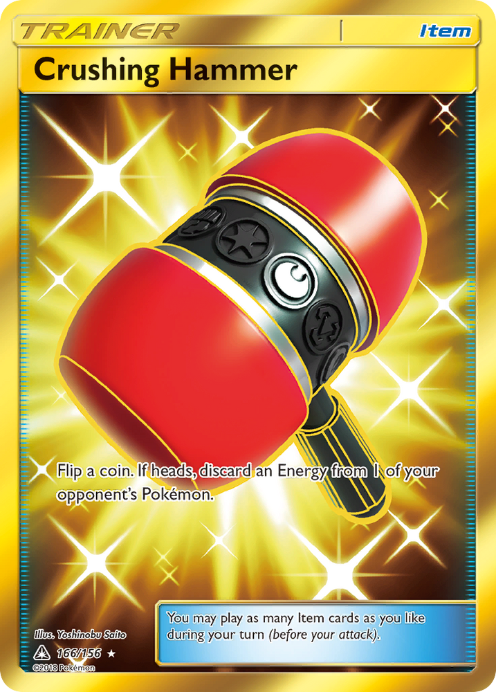 Crushing Hammer (166/156) [Sun & Moon: Ultra Prism] Pokémon