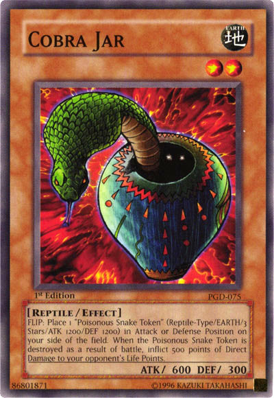 Cobra Jar [PGD-075] Common Yu-Gi-Oh!